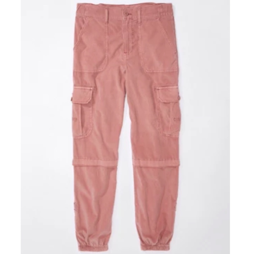 American Eagle Pink Corduroy Pants